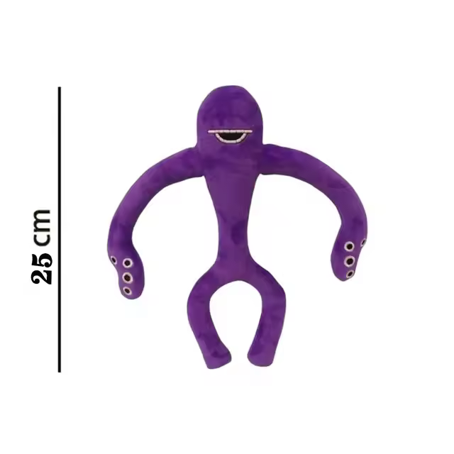 Muñeca De Peluche Bamban Para Jardín De Infantes Juguete De Peluche Unisex Para Adultos Y Adolescentes Relleno De Algodón PP Tamaño 25cm - 1
