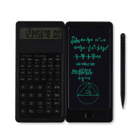 Calculadora Científica Plegable Con Pantalla Digital De 10 Dígitos Y Tabla Escribible Erasable Para Matemáticas - details 1