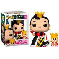Funko Reina Corazones Queen Hearts Alicia Pais Maravillas Alice Wonderful Land 1063   Villanos Villains Disney  Pop Vinyl figura Disney - details 0