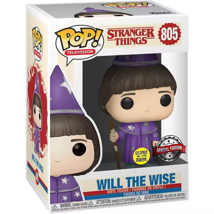 Funko Pop 805 Stranger Things Will The Wise (Glow in the dark) - 1