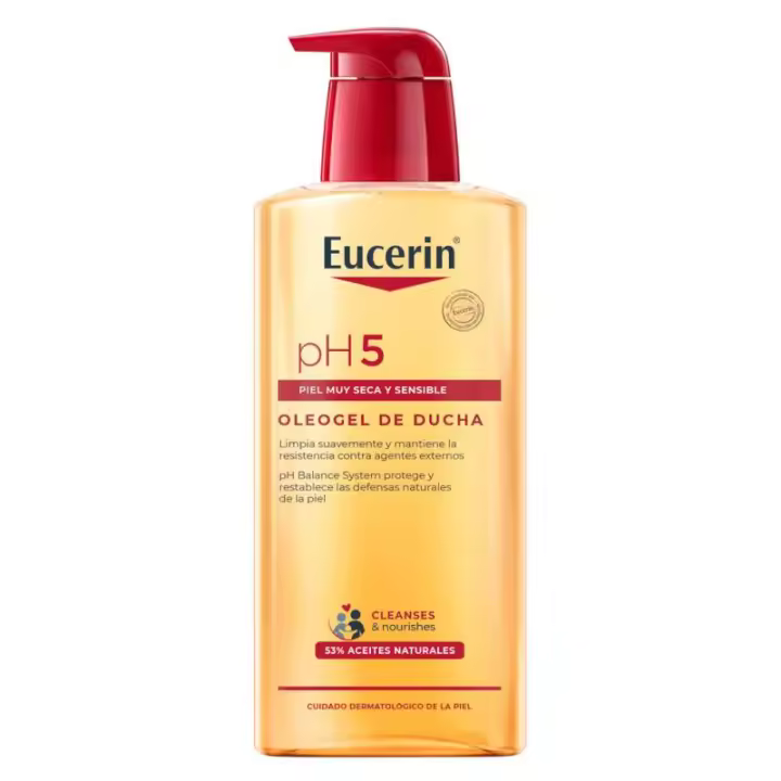 EUCERIN PH5 OLEOGEL DE DUCHA PIEL SENSIBLE Y SECA 1000ML - 1
