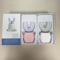 Cepillo De Dientes Eléctrico En Forma De U Limpiador Oral De Alta Frecuencia Con Cepillos Suaves Para Blanqueamiento De Dientes Adecuado Para Adultos - details 5