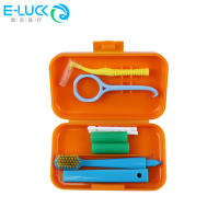 Kit De Cuidado Dental Portátil Para Viajes Limpieza Oral Con Cepillo Desmontable Interdental Y Afeitadora De Lengua Estuche De Almacenamiento - details 16
