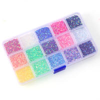 15000pcs De 3mm AB Jelly Rhinestones Resina Lentejuelas Colores Glitter Charms Accesorios Para Decoración De Uñas 3D DIY Strass - details 9