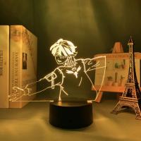 Figura De Anime Tokyo Revengers Lámpara 3D De Acrílico Iluminada Para Decoración De Habitación De Niños Regalo De Cumpleaños Luz Nocturna Con Control Remoto - details 11