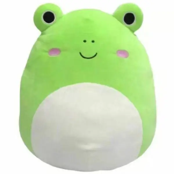 Peluche de almohada Squishmallow de 25 cm, RANA, RANA - 1