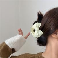 Pinza Para El Cabello De Moda Para Mujeres Accesorio Colorido De Lazo Pinza De Tiburón Para Cola De Caballo Estilo Sólido - details 1