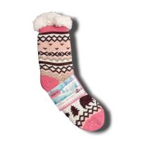 Par Calcetines Polares de Borrego calentitos para mujer Talla Única 35 a 40, Para Andar por casa en invierno. Borrego de alta calidad para pies calentitos. Varios modelos disponibles. Distribuido por Distrilocu - details 2
