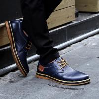 Zapatos De Lona Genuina Para Hombre Moda Casual Brogues Lace up Talla Grande 38-48 Marca De Lujo Mocasines Loafers Comodidad Primavera/Otoño - details 2