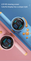 Walkie-talkie con pantalla LCD para niños, intercomunicador con linterna LED, 22 canales, distancia de 1,5-3KM, interacción entre padres e hijos, regalos de Navidad - details 5