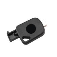 Carcasa De Llave Transponder Universal 10/20pcs Para Coche Con Soporte De Chip Y Cabeza De Llave Sin Logo ABS+Metal - details 2