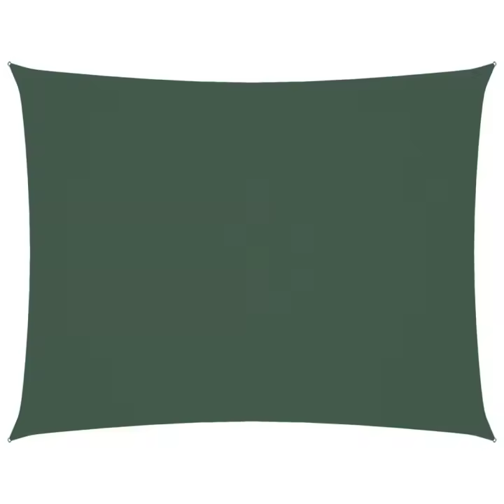 Toldo de Vela Lona rectangular Oxford Verde Oscuro 2,5x4 m - 1