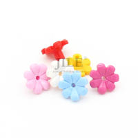 200pcs Bloques De Construcción Compatible Con Lego Jile MOC 32606 Plantas Y Flores Con Agujero Pequeño Para Casa De Árbol De Cerezo Blossom Juguetes Para Adultos Y Niños - details 1