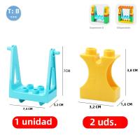 Kit De Modelos De Bloques De Construcción Grandes Para Niños Y Niñas Casa De La Ciudad Castillo Plantas DIY Juguete Caliente Regalo Para Niños - details 5