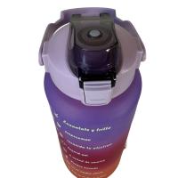 Botella de agua de Plástico 2L para Bebidas Refresco Agua, Botella de Agua Con Pajita Para deporte Gimasio,  Botellas de agua para hacer ejercicio Maxia Market - details 4