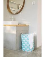 Cesta De Ropa Grande Plegable Y Autónoma Con Manijas Largas Para Lavandería Bolsa De Lavar Ropa Impermeable Para Dormitorio - details 11