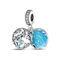 Encantos Originales De Plata 925 Con Mariposas Libélulas Abejas Leones Cuentas De Zirconia Para Joyería DIY Regalos De Cumpleaños - details 3