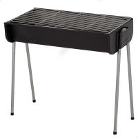 Aktive - Barbacoa de carbón de acero con parrilla de 60x30 cm, estructura resistente y compacta, fácil montaje y limpieza, ideal para jardín, terraza y camping - details 0