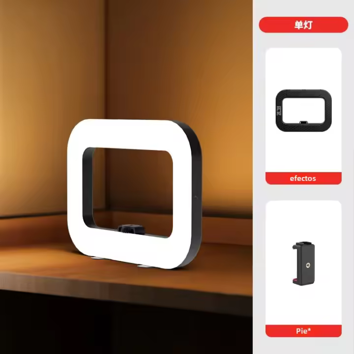 Nueva Luz De Selfie LED Recargable Portátil Para Fotografía Y Transmisiones En Vivo - 1