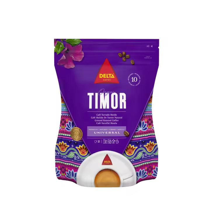 Delta Timor - Café Molido Natural Origen Timor 220 gr - Chocolate y Especias - 1