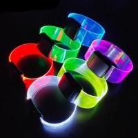 Pulseras LED Luminosas Para Deportes Al Aire Libre Y Fiestas. Pack De 10/20/50 Piezas. Brillo Duradero Para Halloween Y Otras Ocasiones. - details 14