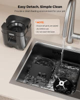 Dispensador Inteligente De Alimentos Para Mascotas 2L Feeder Automático Para Perros Y Gatos Con Botón WIFI APP Control Remoto Dispensador De Alimentos Secos Para Perro - details 3