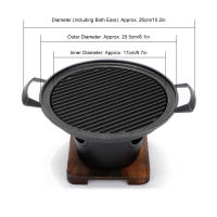 Mini Estufa Para Barbacoa Horno De Cocina Para Una Persona Placa De BBQ Desmontable Herramientas De Asado Sin Humo Para Carne - details 8