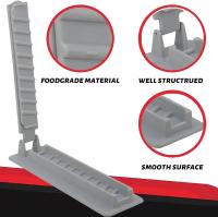 Molde De Plástico Para Kebab Hacer Kabob Manual Herramienta De BBQ Para Carne En Brochetas Press De Plástico Para Comida Al Carbón - details 3