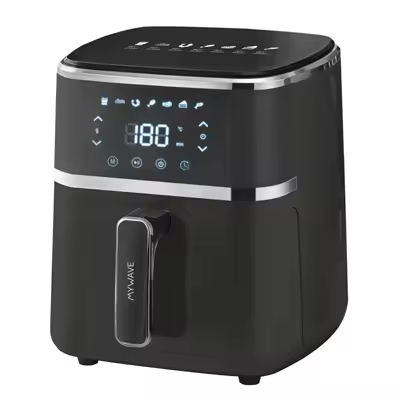 MyWave - MODELO  KIRIBATI - MWFRE-52 - Freidora De Aire - FREIDORA SIN ACEITE - AIRFRYER - CAPACIDAD 5,2L  - con 7 Funciones y Panel Táctil - 1