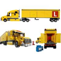 Truck Modelo Amarillo De La Serie Ciudad Bloques De Construcción Para Niños Juguetes Técnicos Rompecabezas Regalos Educativos - details 5