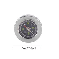 Compas Chinesa Y Inglesa De Acero Inoxidable 6cm Resistente Al Agua Y Choques Equipo Exterior Para Enseñanza Y Regalos - details 1