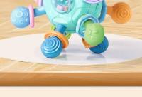 Juguete De Enseñanza Temprana Para Bebés Montessori Sensory Rotativo De Silicona Bola De Masticación Para Niños Recién Nacidos Y Niños Pequeños Desarrollo Inteligente - details 1