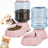 Dispensador automático de agua, alimentador de gran capacidad para mascotas, cuenco de comida para perros pequeños, cuenco para gatos, bebedero de alimentación para mascotas - details 0