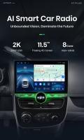 Junsun 11.5" QLED 2K Radio Android 13 CarPlay Auto para Renault Clio 4 2012 2013 2014 2015 2016 2017 2018 2019 sistema multimedia inteligente con CarPlay - details 3