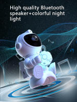 Proyector De Estrellas LED Astronauta Con Altavoz Bluetooth Regalo Para Niños Decoración De Habitación Luz Nocturna Del Cielo Estelar - details 4