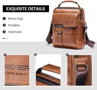 Bolso para Hombre, Bolso Bandolera para Hombre, Bolso de Viaje de Trabajo Deportivo(24*6*20cm) - details 1