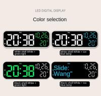 Multifunctional LED Digital Clock, Voice-Activated Alarm Clock, Temperature Monitoring Clock, 2 Sets of Alarm Clocks, 3 Gears Brightness Adjustment, 23 Hours 9 9 Minutes 59 Seconds Countdown Timer - details 3