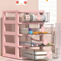 Caja de almacenamiento de conejito que ahorra Espacio, Caja de almacenamiento multifuncional con Patrón de conejito adaptado para ordenar dormitorios de estudiantes - details 4