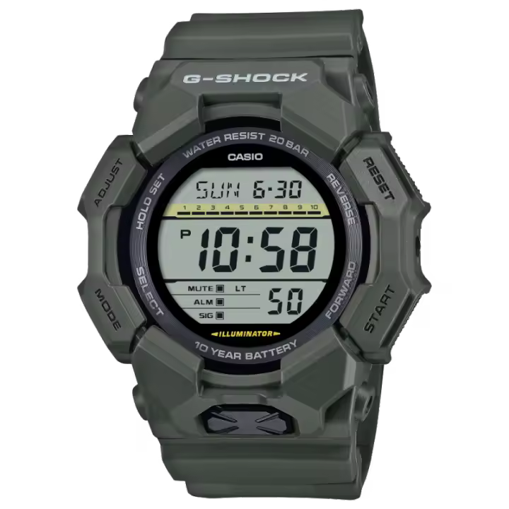 Reloj G-schock 20 br Color Verde Resistente a Golpes Gd-010-3er - 1
