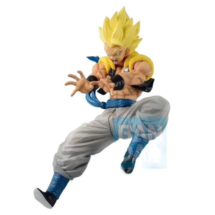 Dragon Ball Super Estatua PVC Ichibansho Super Saiyan Gogeta Rising Fighters 18 cm - 1