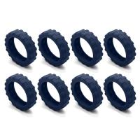 Cubiertas De Ruedas De Equipaje Universal Silicona Protección Reducción De Desgaste Y Ruido Para Viaje Adecuadas Para Maletas Y Patas De Silla De Oficina - details 4