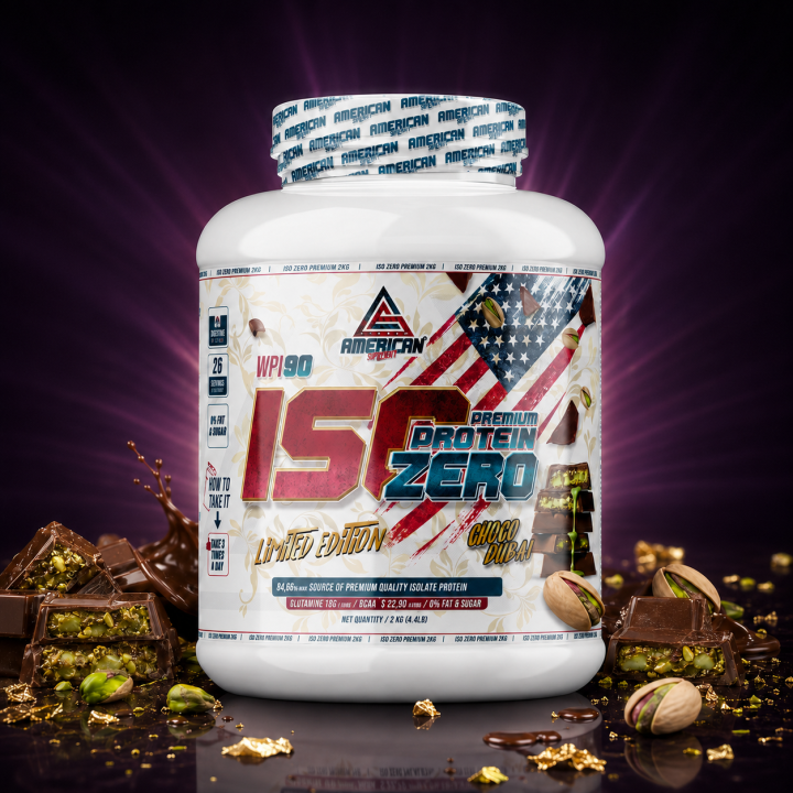 Proteína Aislada de Suero 2kg | 900gr | 0% Azúcares y 0% Grasa | Alta Pureza 89% | Bajo en Carbohidratos | Iso Whey Zero para Masa Muscular | Fácil Digestión con DigeZyme | Sabor Exquisito | Fabricada en España | As American Suplement
