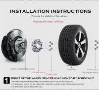 Espaciadores De Rueda Embers 5x114.3 CB 60.1mm M12x1.5 Adaptador Para Lexus ES GS HS IS RC RX SC Toyota Camry RAV4 Suzuki SX4 1 Pieza - details 15