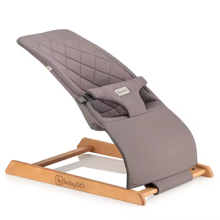 Espreguiçadeira babyGO Skippy Grey - 1