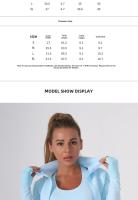 Traje de Yoga transpirable sin costuras para mujer, ropa de Fitness de verano, conjunto de tres piezas de secado ajustado, zapatos deportivos, accesorios de ropa - details 7