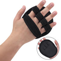 Guantes De Gimnasio Para Halterofilia Y Powerlifting Transpirables Con Palma De Cuero Protección Horizontal Para Hombres Y Mujeres - details 2