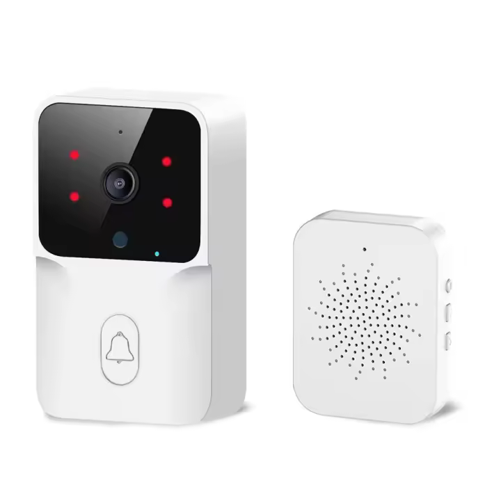 Cámara De Video WiFi Puerta Wireless HD Intercomunicador De Hogar Vídeo Portero Con Visor De Puerta Nocturna Visión Seguridad Cámara De Puerta - 1