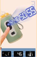 Bolsa Térmica Portátil Para Lactantes Calentador De Botellas De Leche Digital USB Impermeable Y Duradera Para Viajes 360ml - details 7