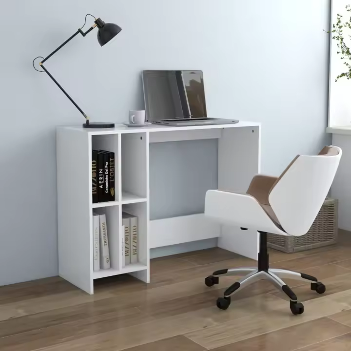 Madera Multicapa Blanco Escort 102,5x35x75 cm - 1
