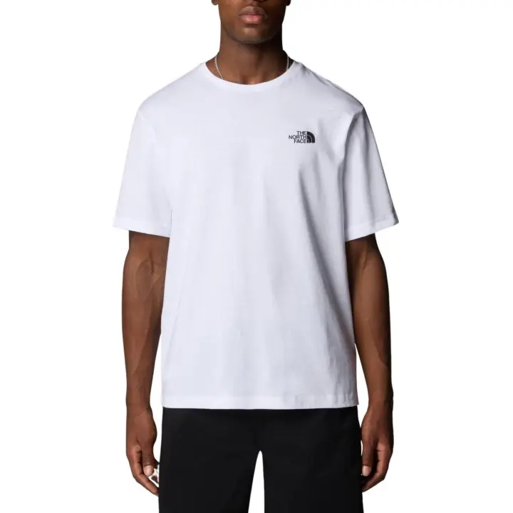 M CAMPING GRAPHIC SS TEE TNF WHITE TNF WHITE - 1